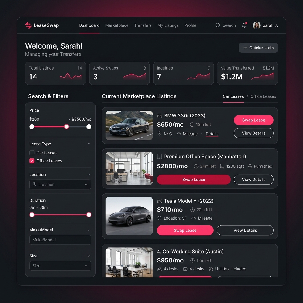 LeaseInOut Screenshot